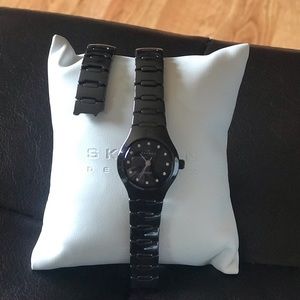 Skagen Black Ceramic Watch